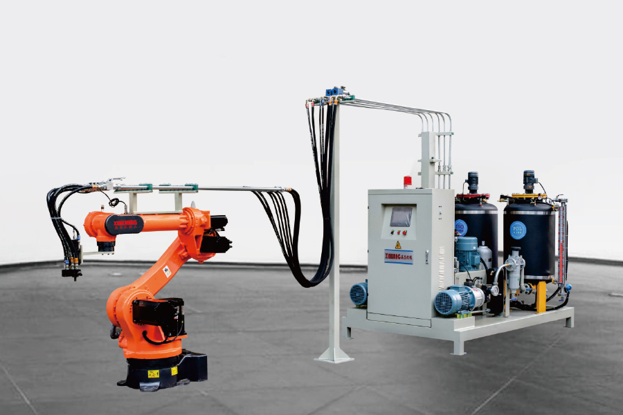 Two-Component Polyurethane High-Pressure Foaming Machine with Six-Axis Robot